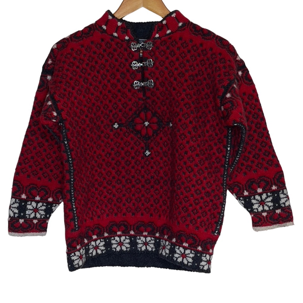 Vintage Dale Of Norway 🇳🇴 Size Small Faire Isle Pullover Sweater